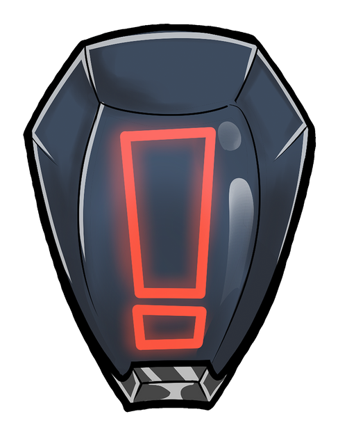 Artificial #1 Drone Pin